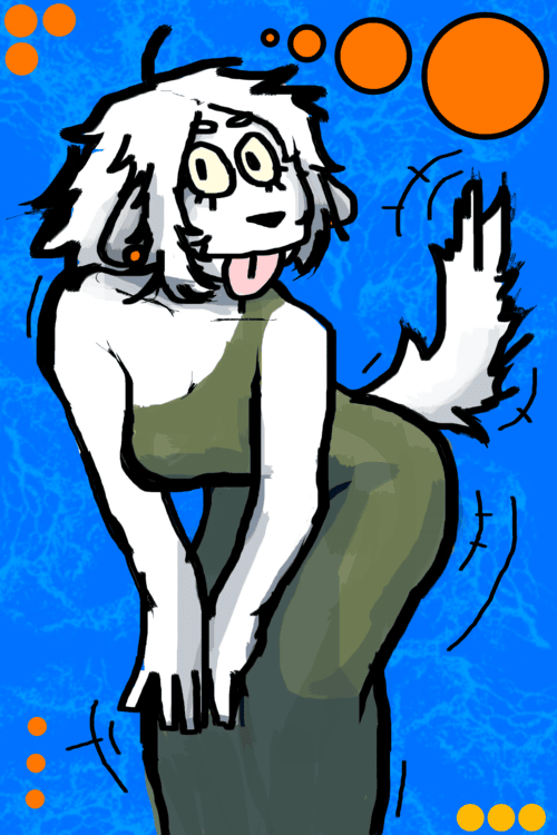 cute dog girl